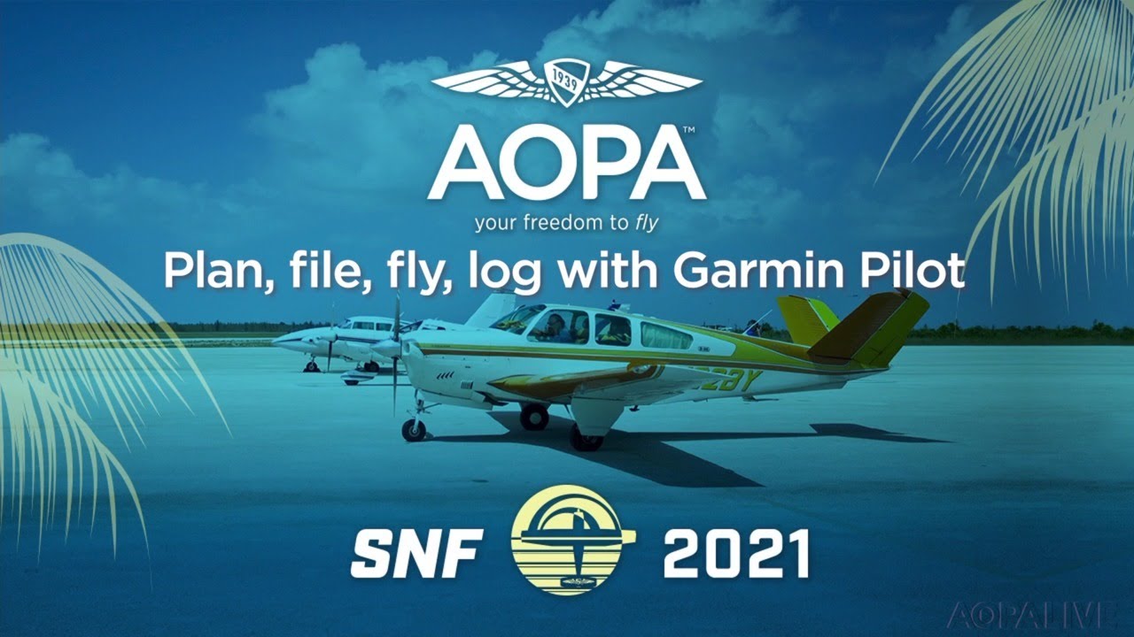 Plan, file, fly, and log with Garmin Pilot