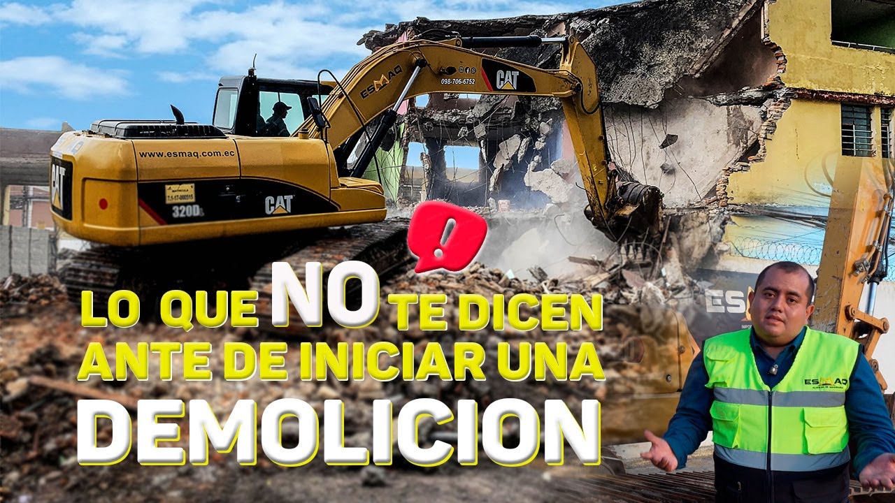 ¡Peligro! Lo Que Muchos Ignoran al Iniciar una Demolición #demoliciones