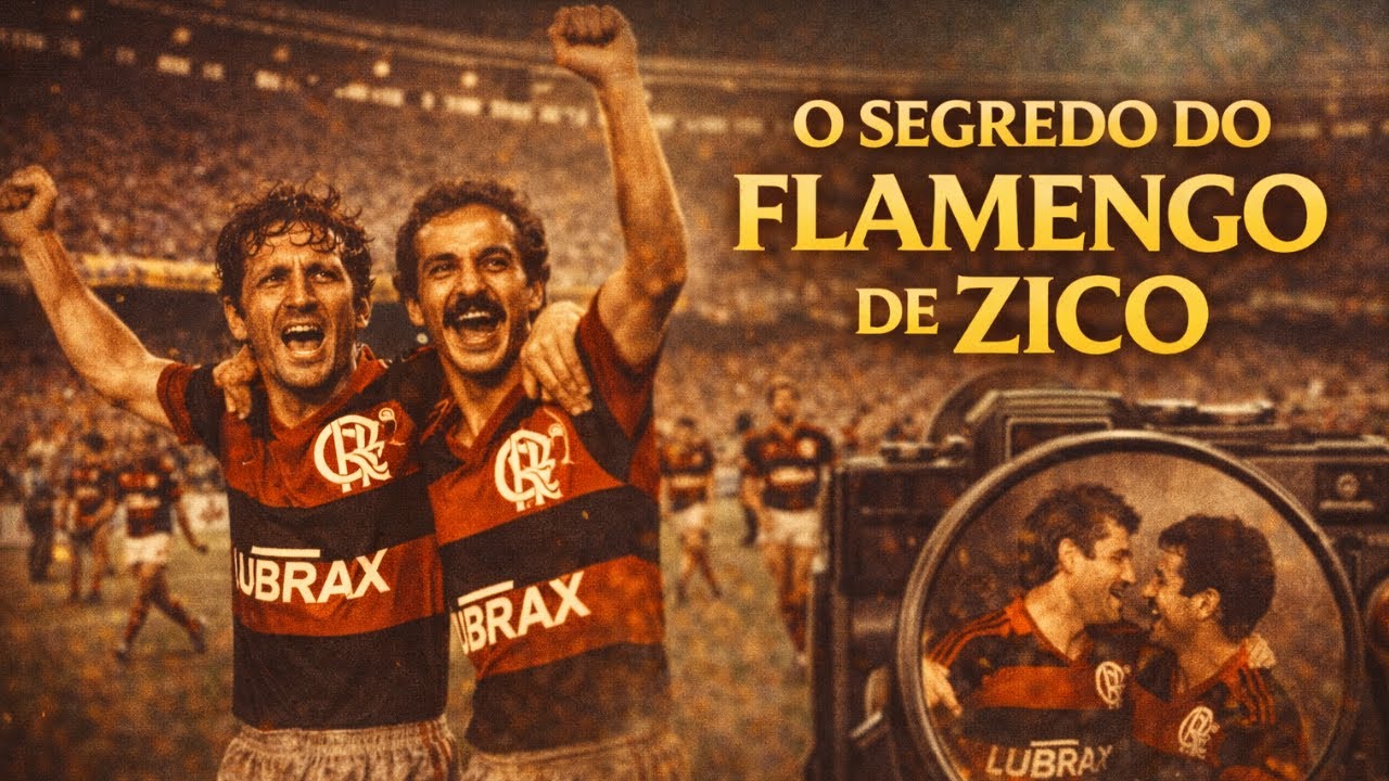 O Segredo do Flamengo de Zico e Junior no Carioca!