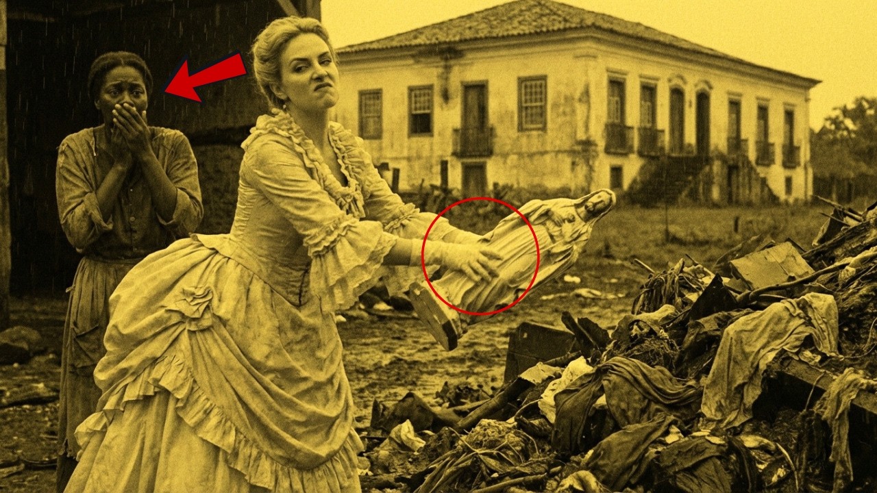 A SINHÁ JOGOU A IMAGEM DE SANTO VELHA DA ESCRAVA NO LIXO! ELA NÃO SABIA QUE DENTRO DO GESSO TINHA...