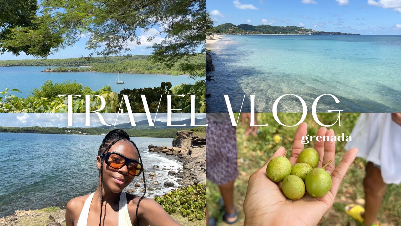 grenada travel vlog | beach hopping and energy reset | Tricia B