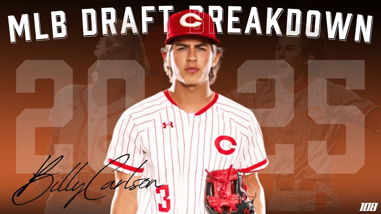 THE BEST DEFENSIVE SHORTSTOP IN THE LAST 25 YEARS?? BILLY CARLSON 2025 MLB DRAFT BREAKDOWN