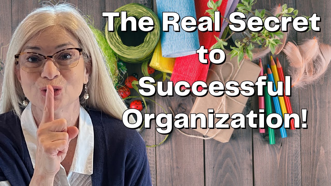 15 Genius Tips for Getting and Staying Organized!/Craft Room Organization
