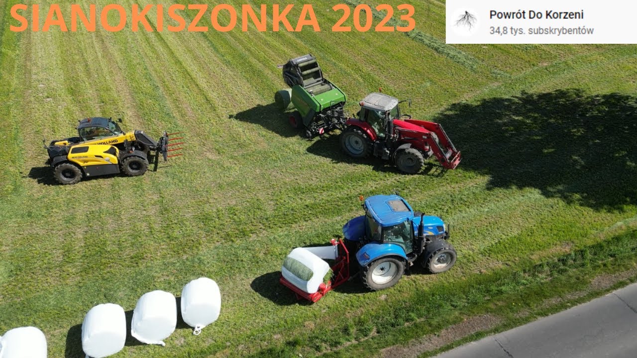 NASZA DNIÓWKA / Pierwsze 16 ha w baloty