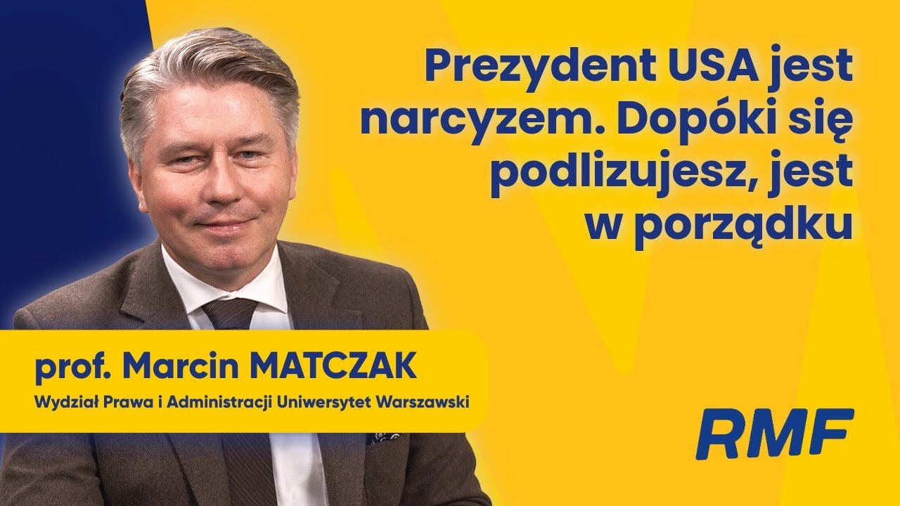 Prof. Marcin Matczak gościem Porannej rozmowy w RMF FM