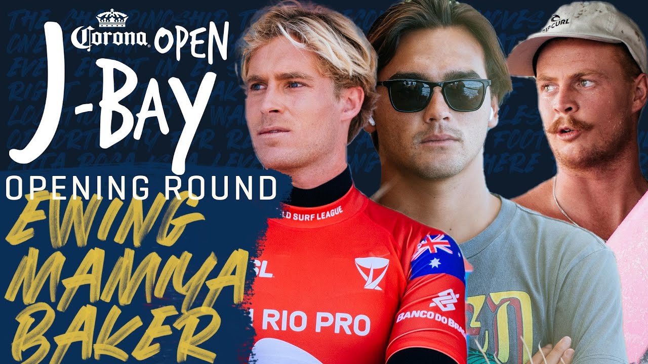 E. Ewing, J. Baker, B. Mamiya | Corona Open J-Bay - Opening Round Heat Replay