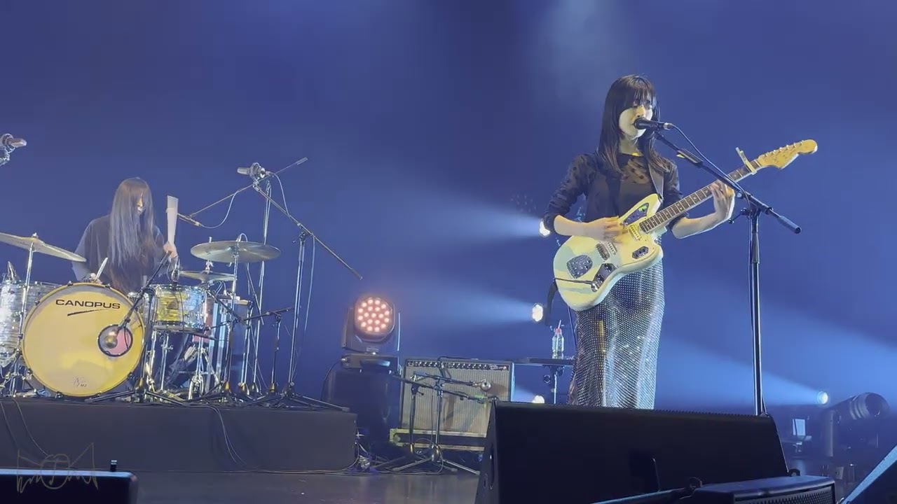 Hitsujibungaku - 砂漠のきみへ (Sabaku No Kimi E) - Zepp New Taipei, Taiwan 2024-04-04 #羊文学