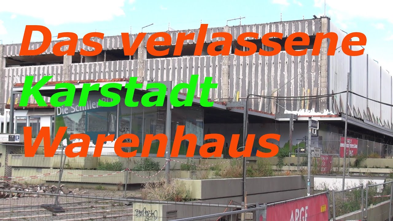 -Iserlohn Verlassene Orte (Lost Places Urbex) Karstadt Warenhaus 06.08.2022