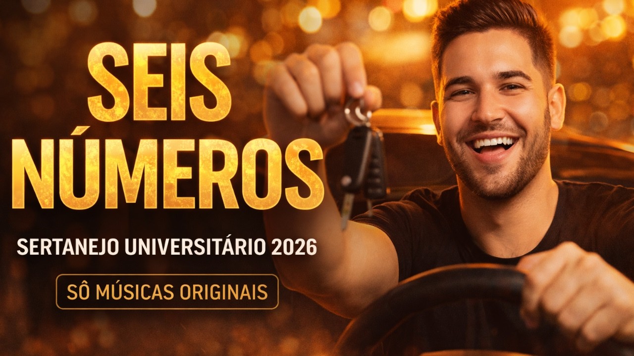Seis Numeros | Sertanejo Universitário 2026 | Para Animar a Vida 🎶🔥