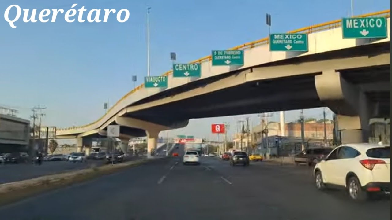 Querétaro, tour por las avenidas queretanas probando nueva camara