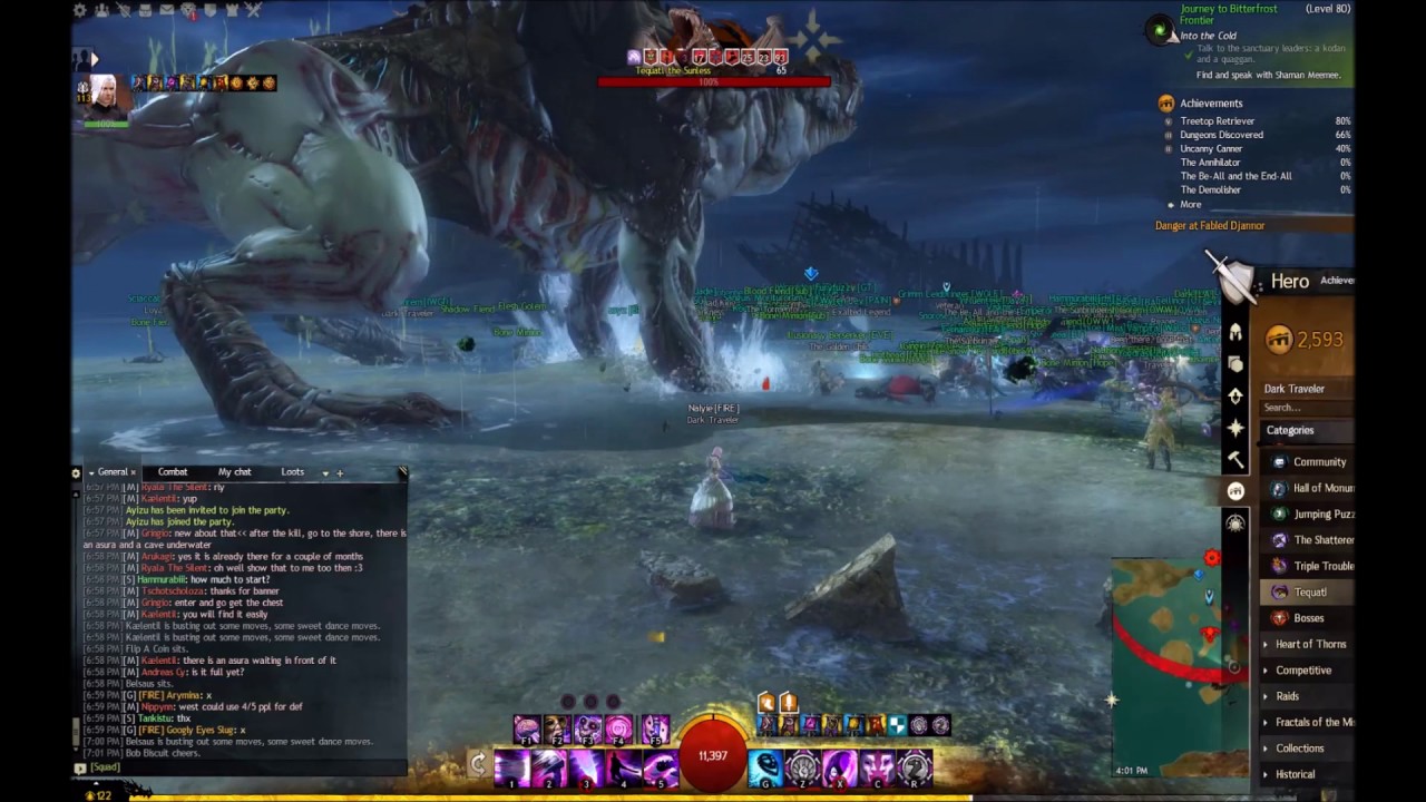 GW2 - Tequatl Tail Flail