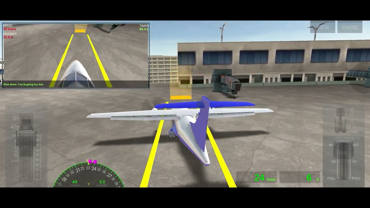 🛫Airline commander gameplay is not easy.Fail again and Fly smooth💯A,B, nd C LeVL Licence successful👍