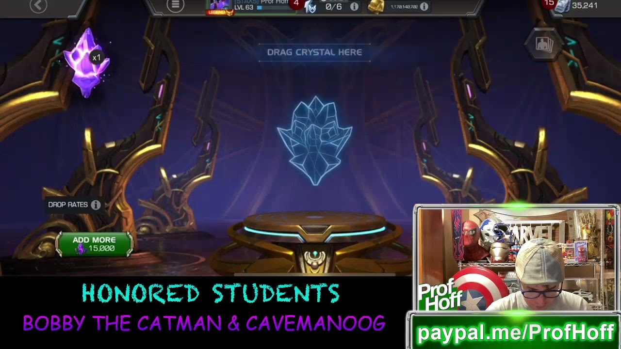 ОГРОМНОЕ БЛАГОДАРЕНИЕ КРИСТАЛЛИЧЕСКОЙ УДАЧИ!! Marvel Contest of Champions