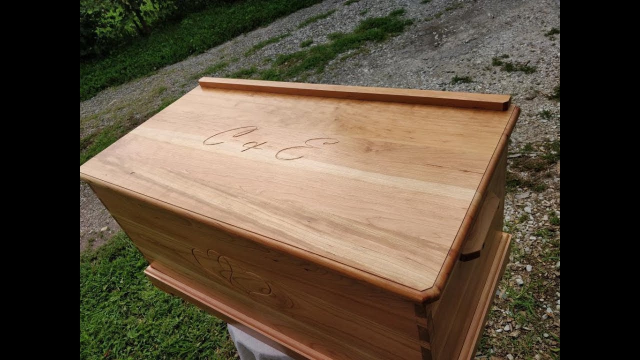 Cherry Cedar Lined Blanket Chest Build