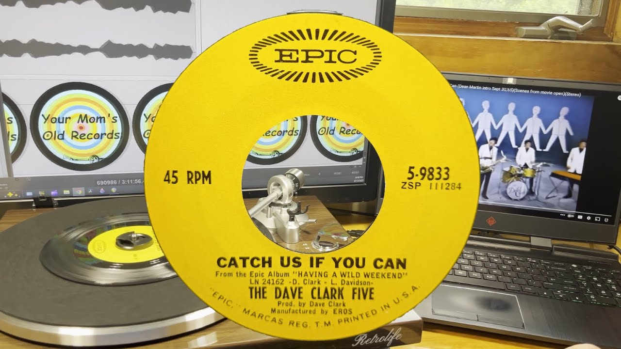 The Dave Clark Five - Catch Us If You Can / On The Move - 1965