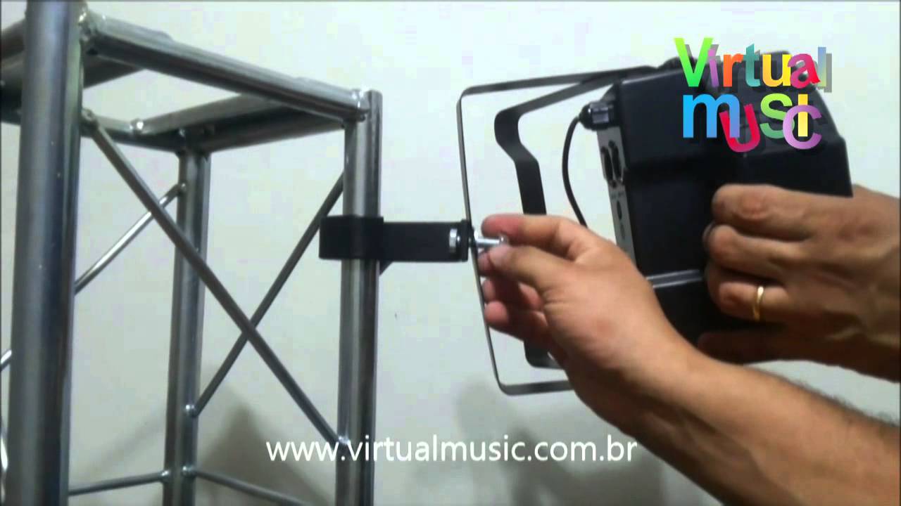 Garra Clamp Gancho Iluminacao 1 Polegada Boxtruss Q15 Q20 - www.virtualmusic.com.br