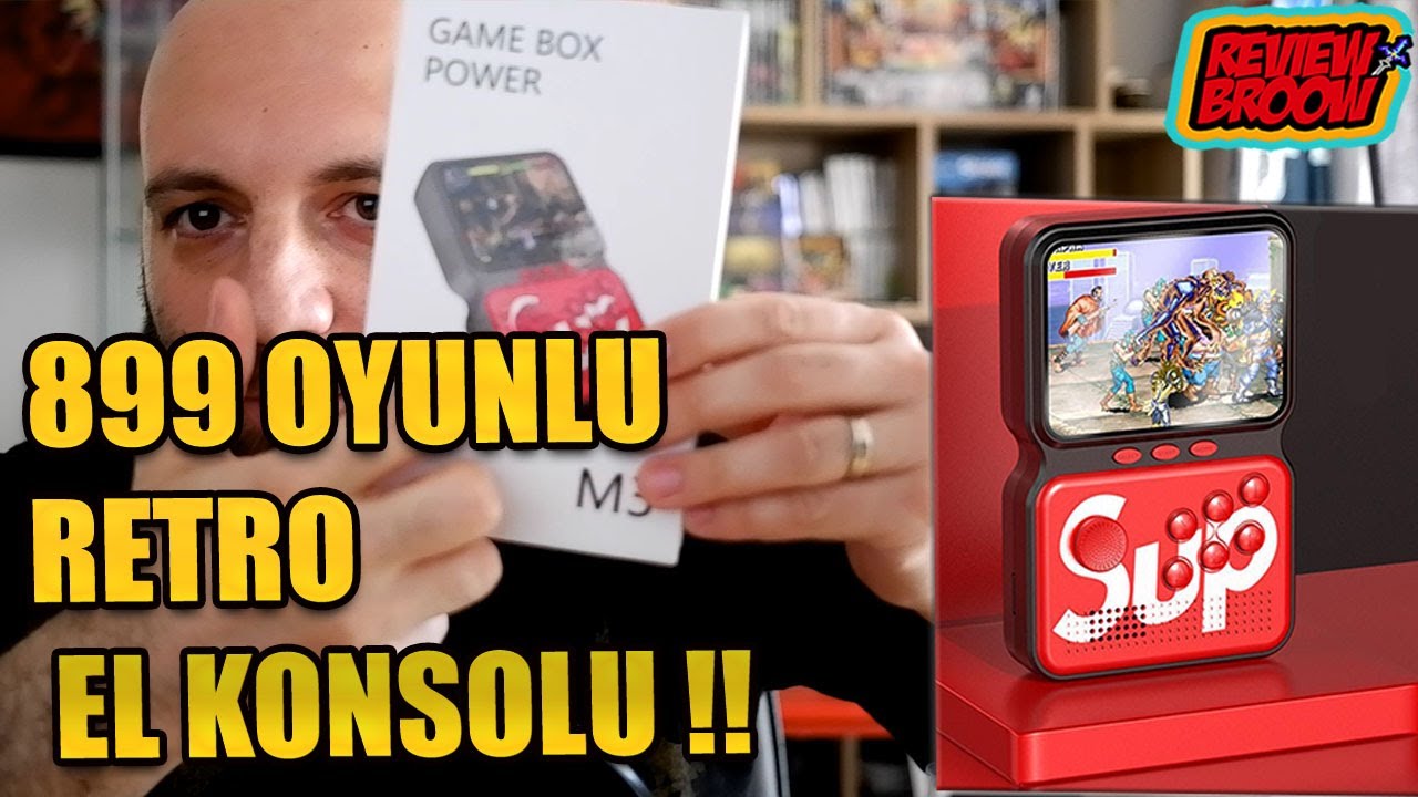 899 OYUNLU YENİ SUP KONSOLU! (GAMEBOX POWER M3)