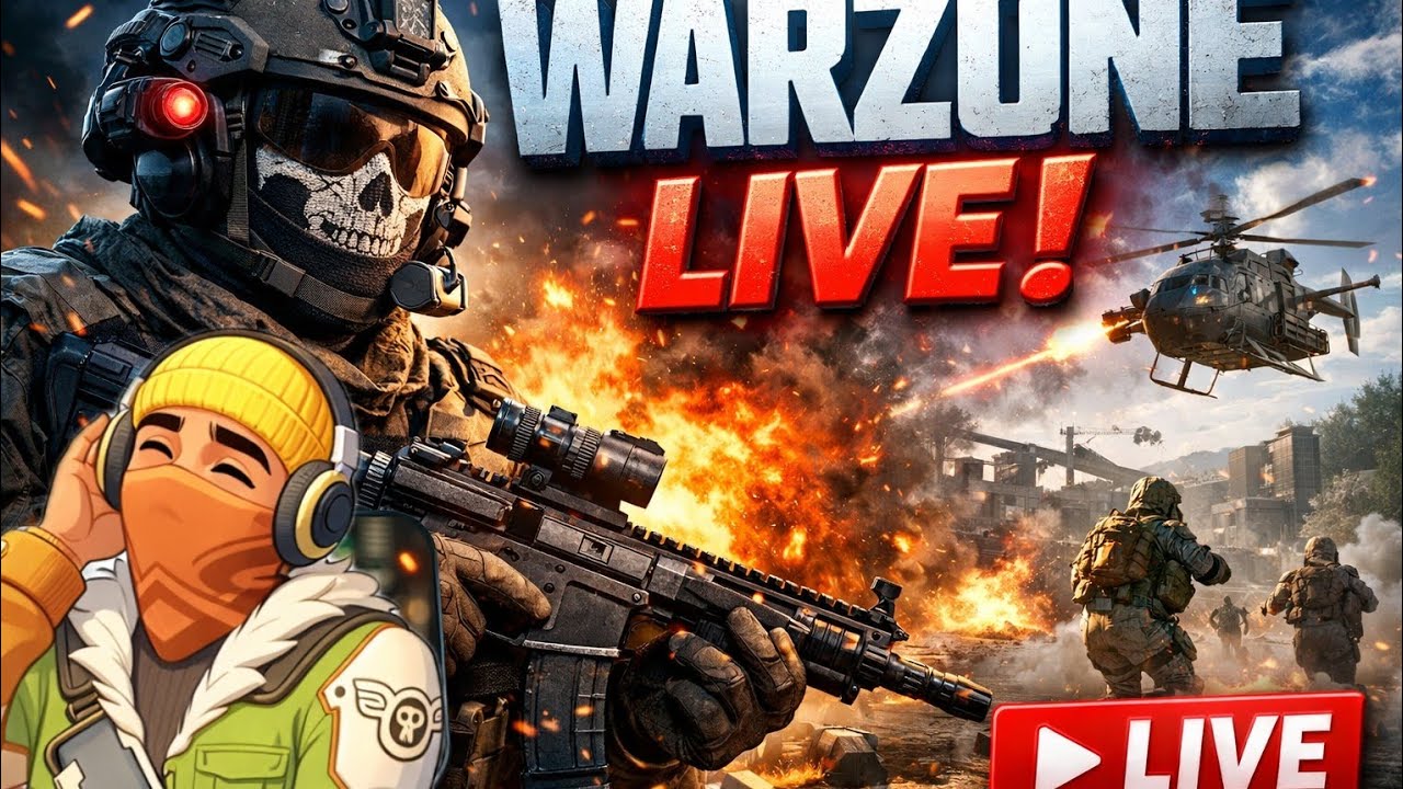 🔴LIVE sur Call of Duty Warzone 🏆✨