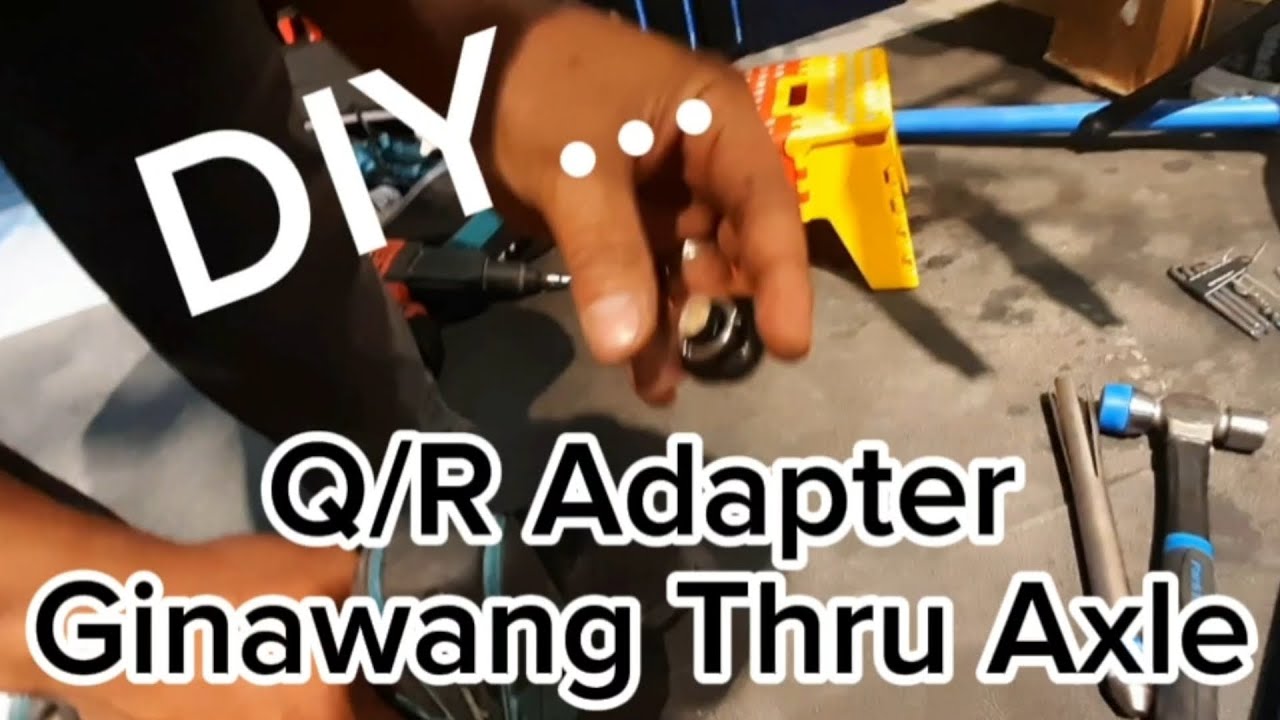 Weapon Ambush Hubs, Q/R Adapter Ginawang Thru Axle, @GinoMixTv #plslikesubscribe #mtbtrail #oman