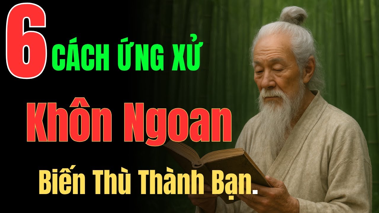 Lời Dạy Cổ Nhân: 6 Cách Ứng Xử Khôn Ngoan Biến Thù Thành Bạn | Tiếng Vọng Triết Lý