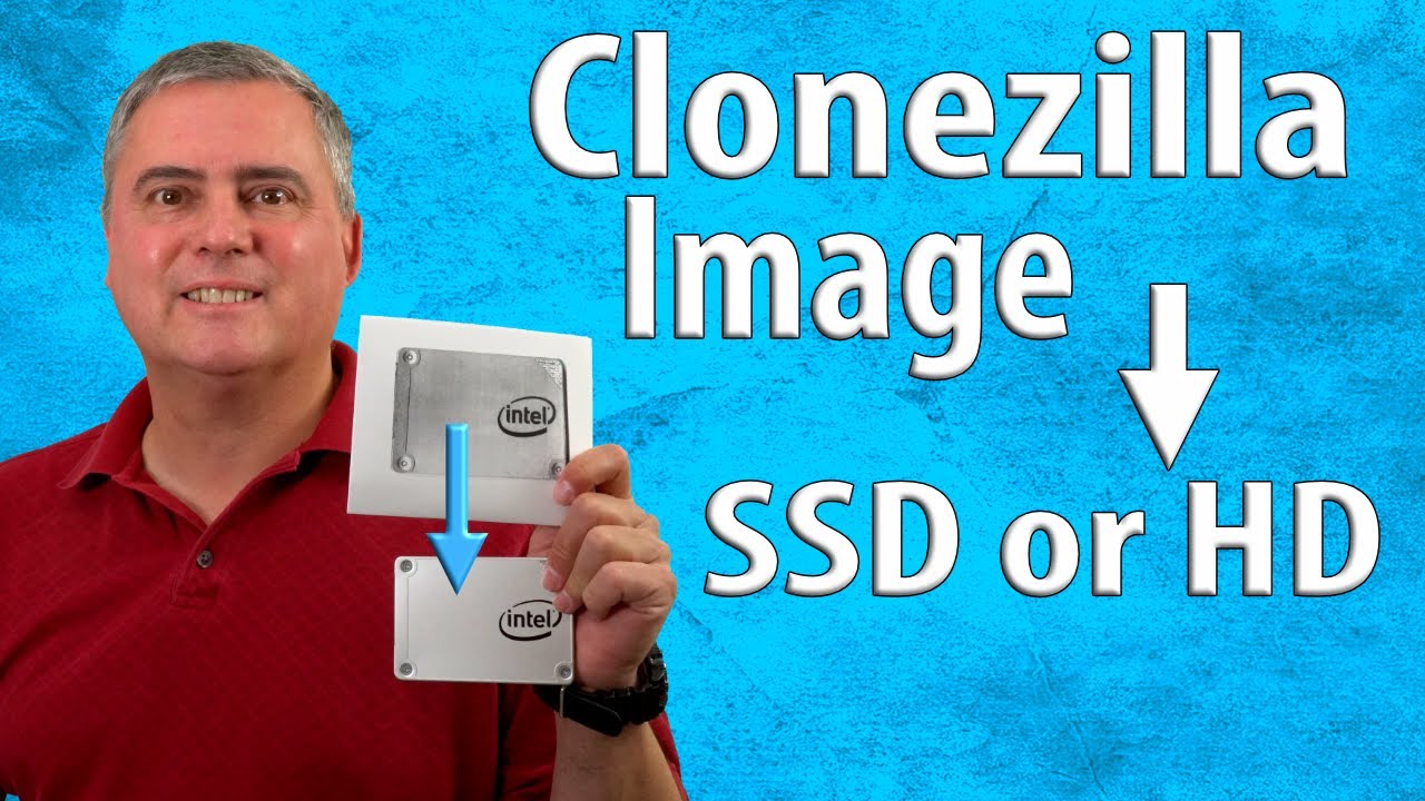 Как восстановить из образа Clonezilla