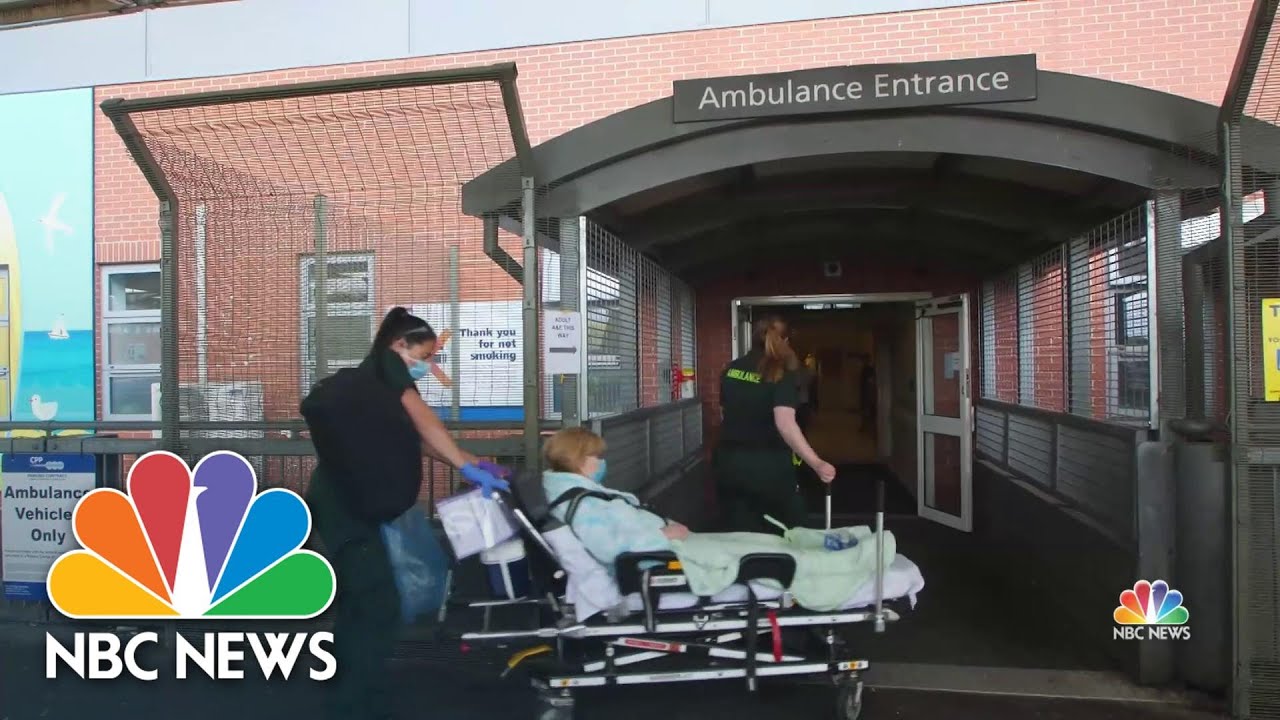 Inside One U.K. Hospital&rsquo;s Fight Against The Coronavirus | NBC Nightly News