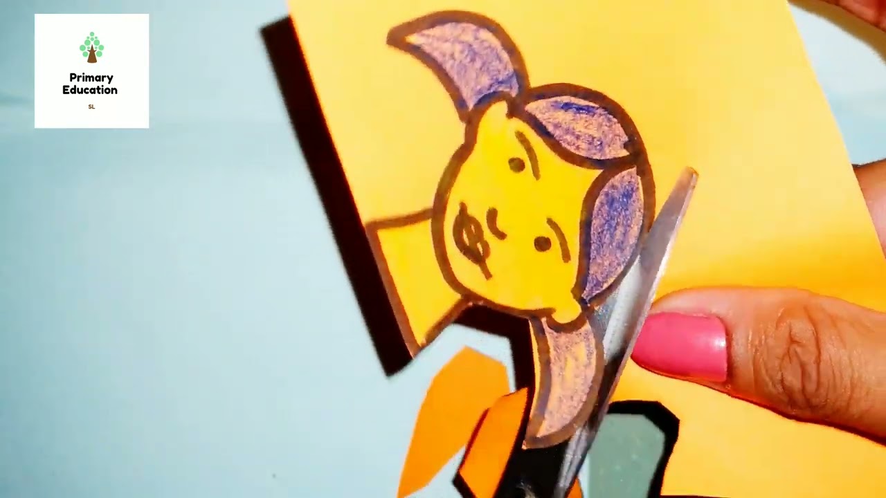 How to make finger puppets | ඇඟිලි රූකඩ | 1 ශ්‍රේණිය | #diy #crafts #shorts #teachingaids #paper