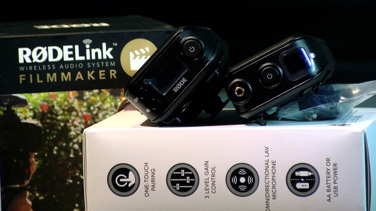RodeLink Wireless Filmmaker Kit Unboxing and Quick Audio Test