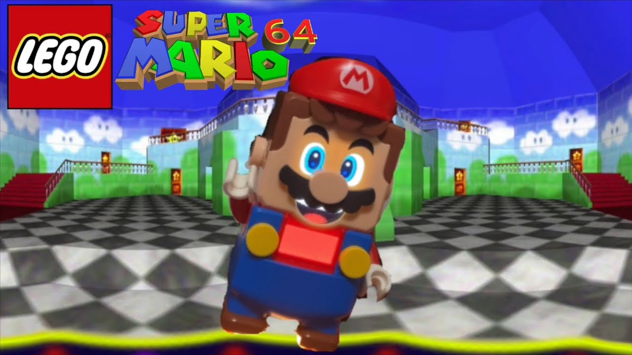 LEGO Super Mario 64 (Stop Motion)