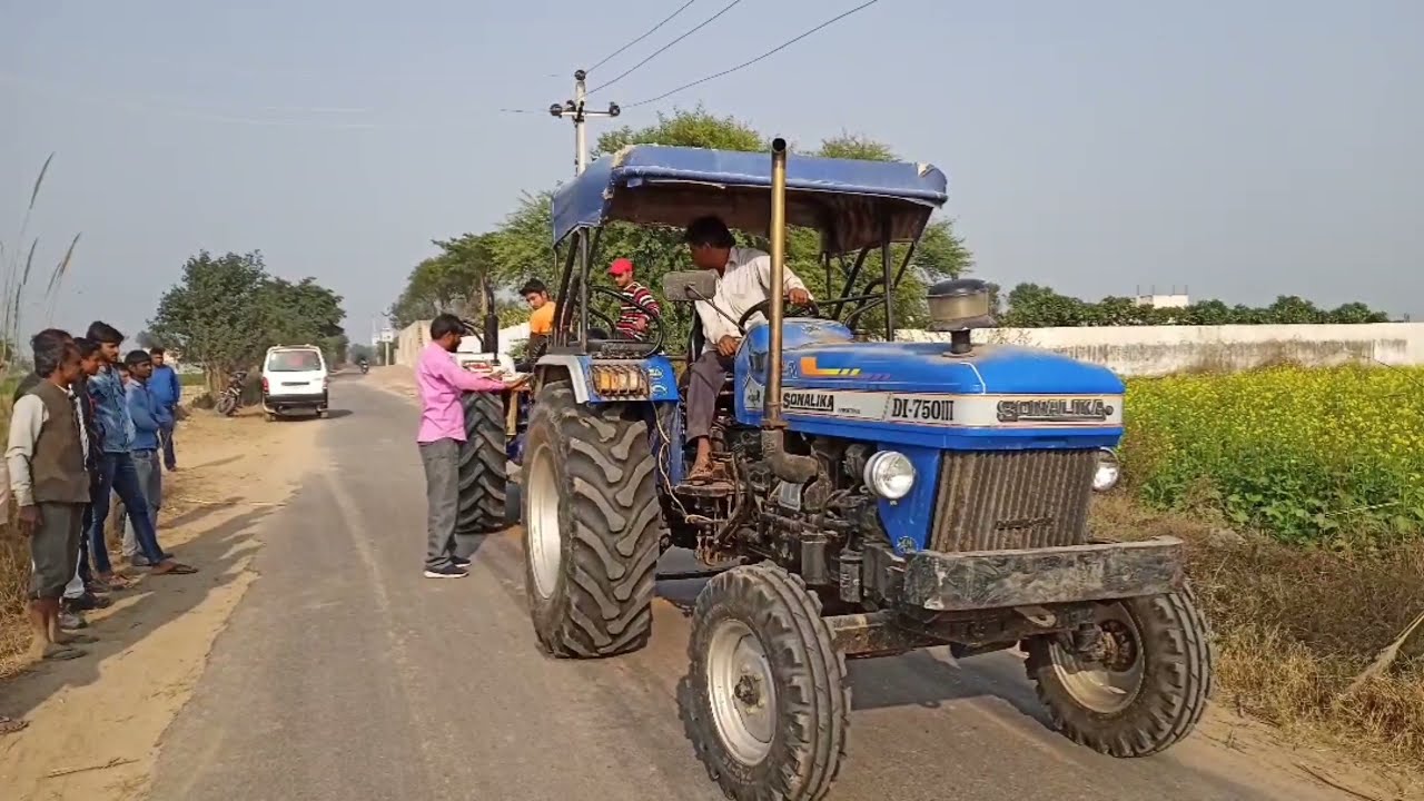 सोनालीका ट्रैक्टर का तेल खोलकर बनाई 6055 की रेल 😧 | Farmtrac 6055 T20 Powermaxx Vs Sonalika Di 750