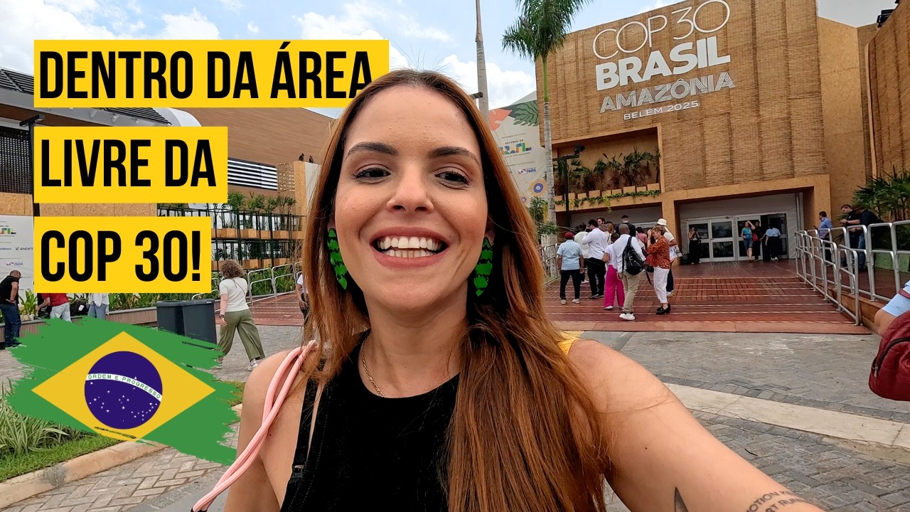Dentro da GREEN ZONE da COP30 em Belém 🇧🇷 Cultura e Inovação na Amazônia