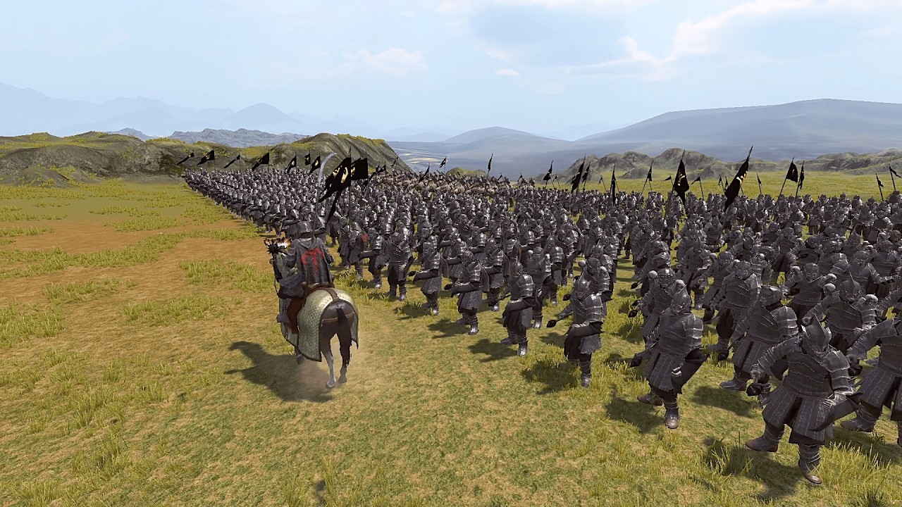 🌲 500 Dol Guldur vs 500 Noldor Elves | Battle for the Dark Woods | Bannerlord