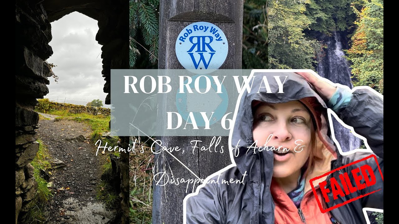 Rob Roy Way Day 6--Ardeonaig to Aberfeldy A ROUGH Day