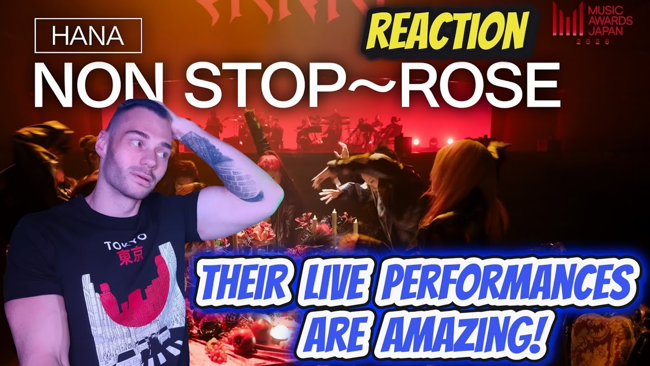 Reaction to HANA in MUSIC AWARDS JAPAN 2026 (NONSTOP | ROSE)