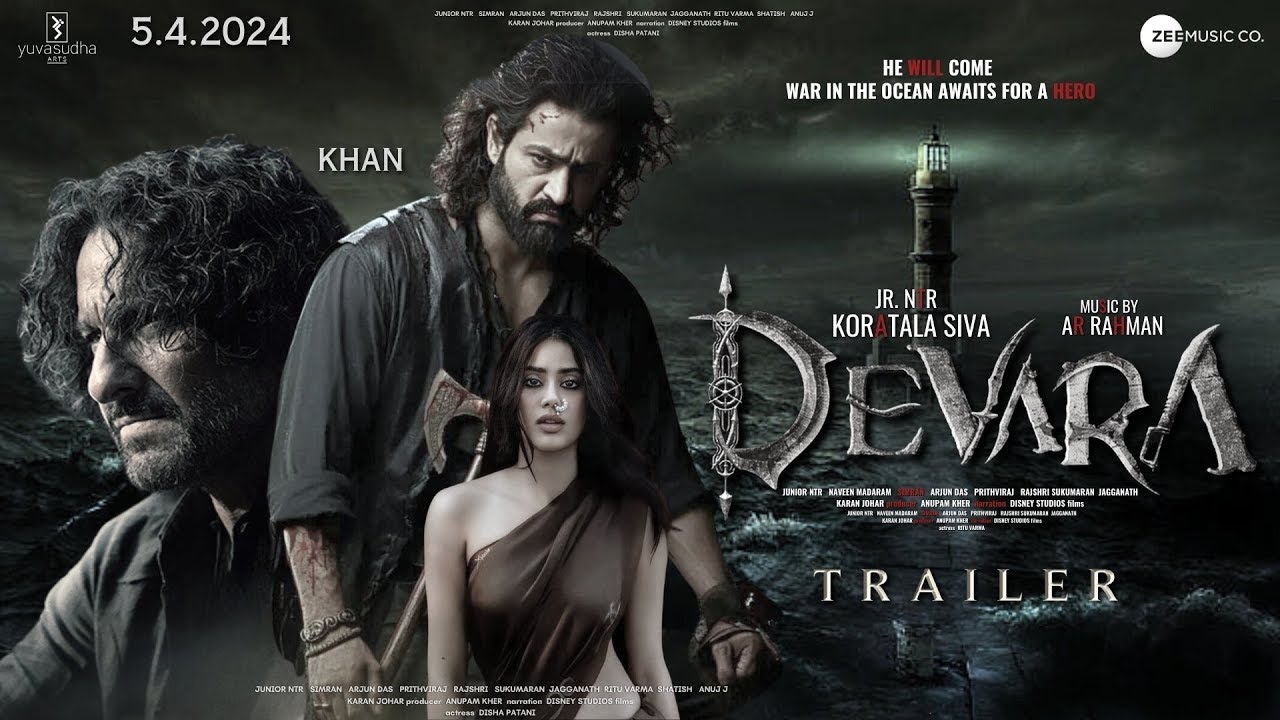 Devara Part-1 | Glimpse - Telugu - NTR | Saif Ali Khan | Fear | Koratala Siva | Anirudh #ntr #devara