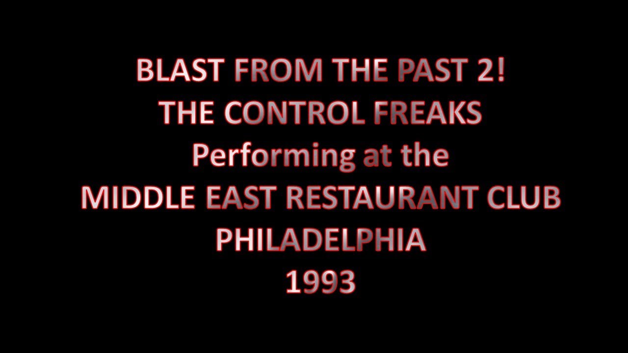 CASSANDRA & the CONTROL FREAKS perform live at the Middle East Club & Restaurant in Philly 1993