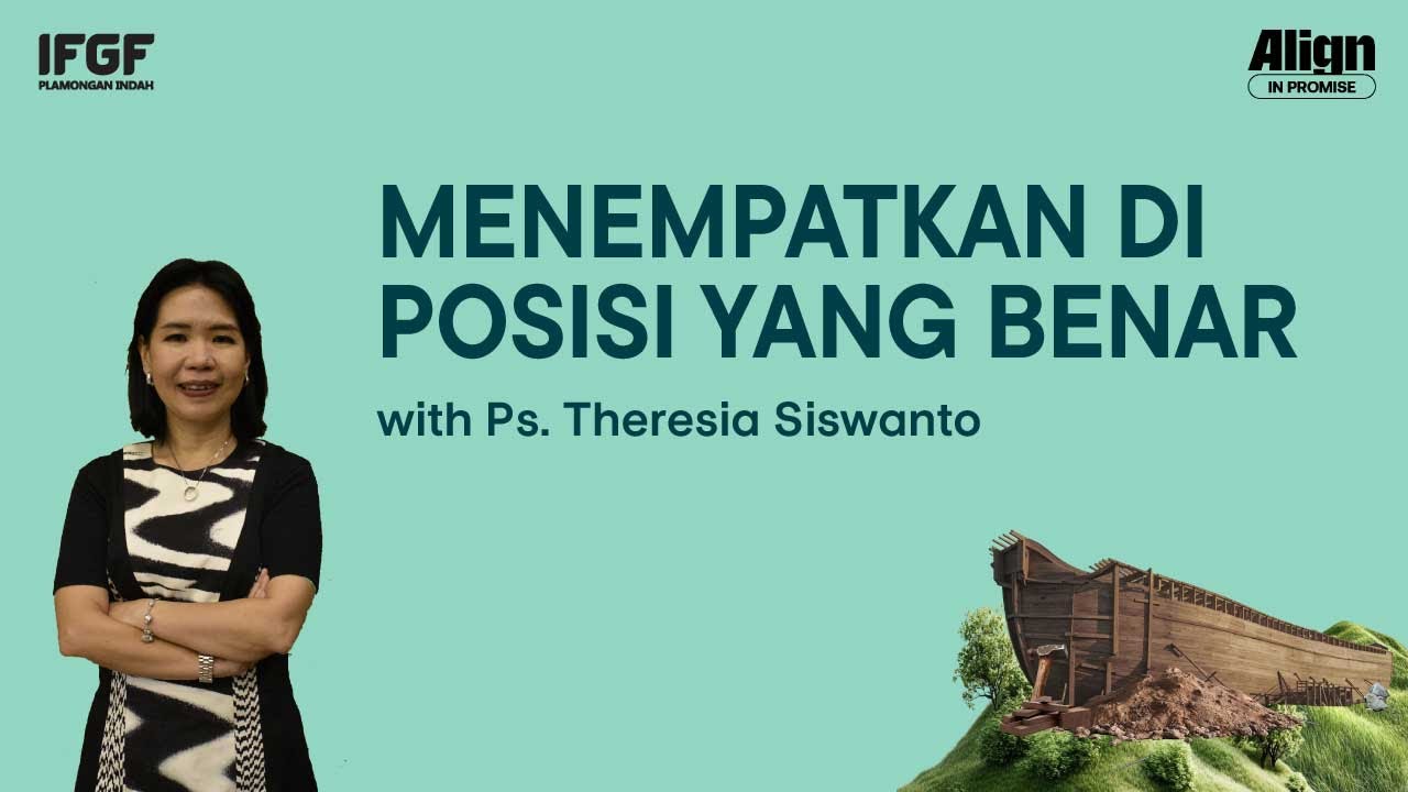 1 FEBRUARY 2026 - MENEMPATKAN DI POSISI YANG BENAR #2 | IFGF PLAMONGAN INDAH SUNDAY SERVICE