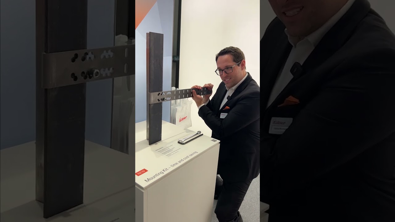 Innovative new fastening system for elevator construction I Kübler Group