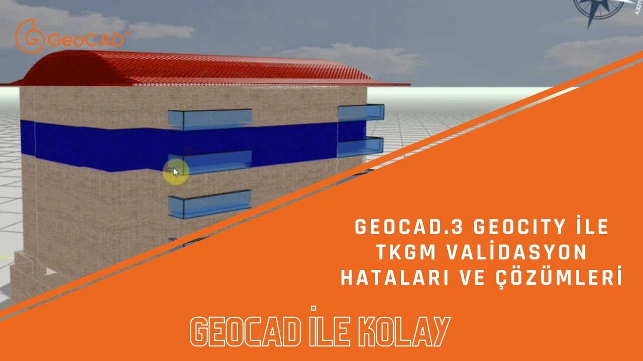 GeoCAD.3 GeoCITY ile TKGM Validasyon Hataları ve Çözümleri