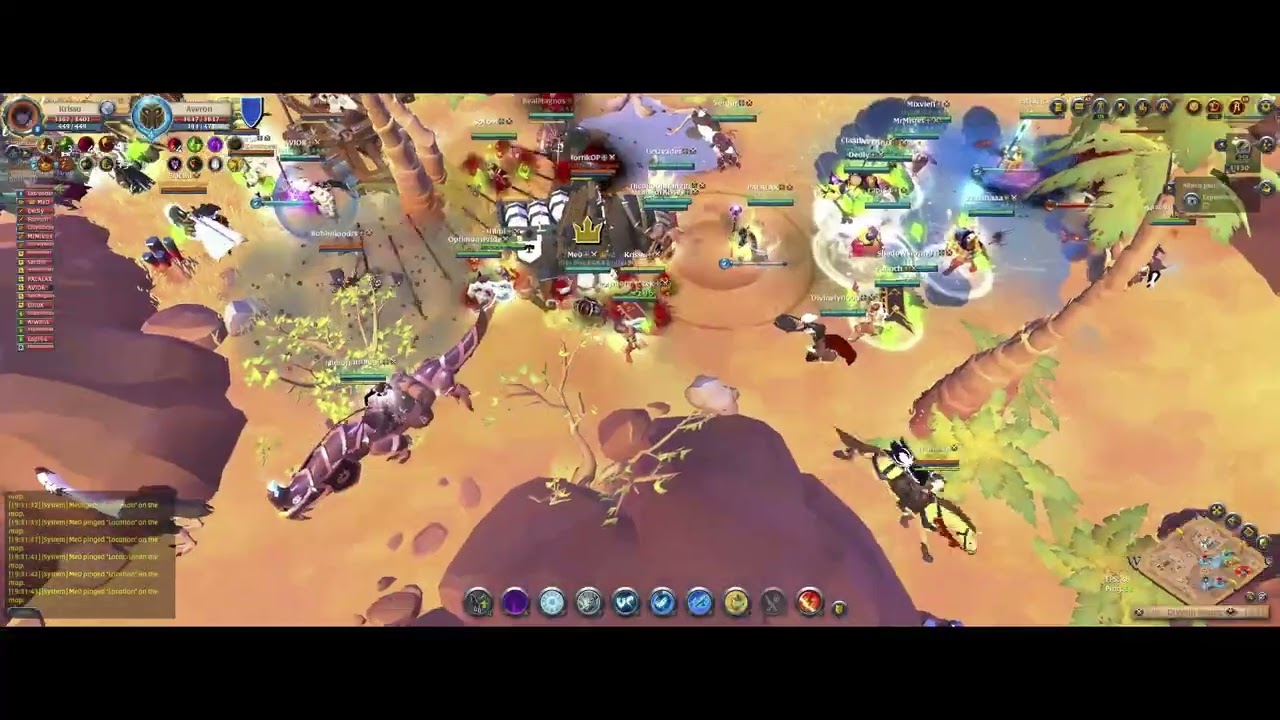 Albion Online Eu : MILFGAARD ( 29 ) vs CONTINGENT ( 56 )