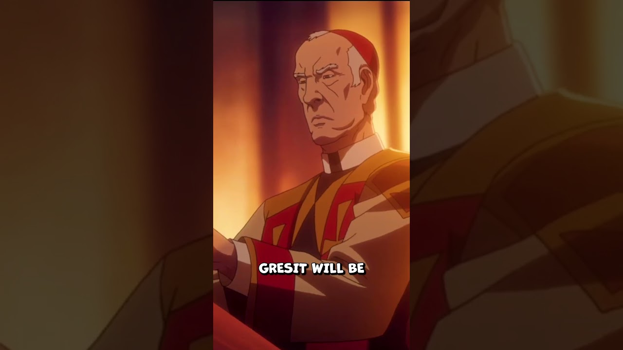 Belmont in the church at bishop #castlevania #anime #shorts