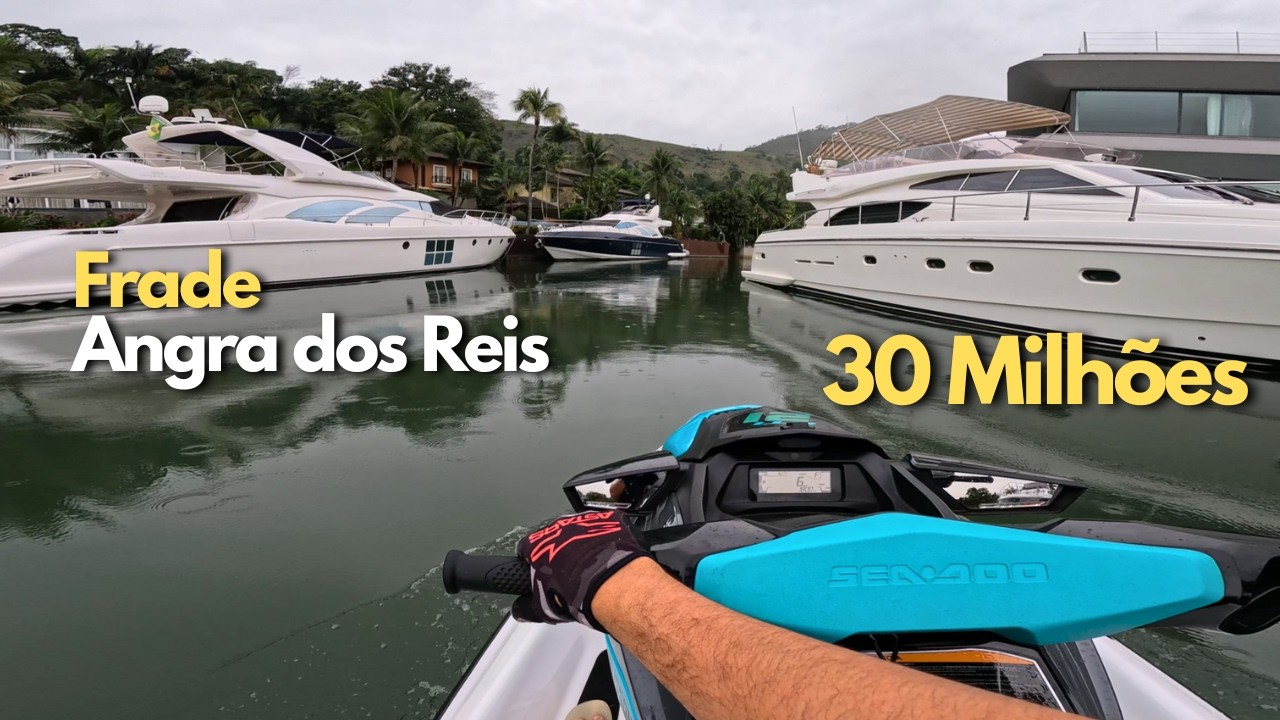 👉 Lanchas de 30 milh&otilde;es 😳 | Conhe&ccedil;a o condom&iacute;nio mais luxuoso de Angra - Frade