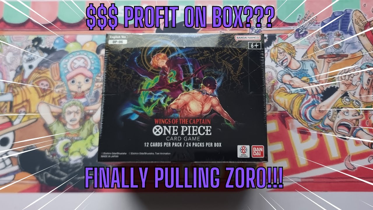 OPENING OP-06 WINGS OF THE CAPTAIN UNTIL I PULL MANGA ZORO! PART 1