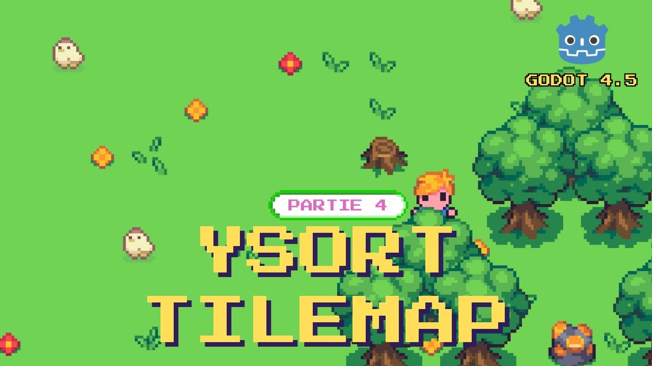 Cree ton premier jeu 2D RPG avec Godot 4 Facilement [Partie 4]