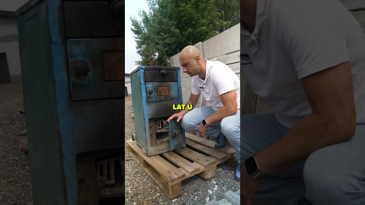 🔥 Sprawdzamy 50 Letni, Żeliwny Kocioł CAMINO #shorts
