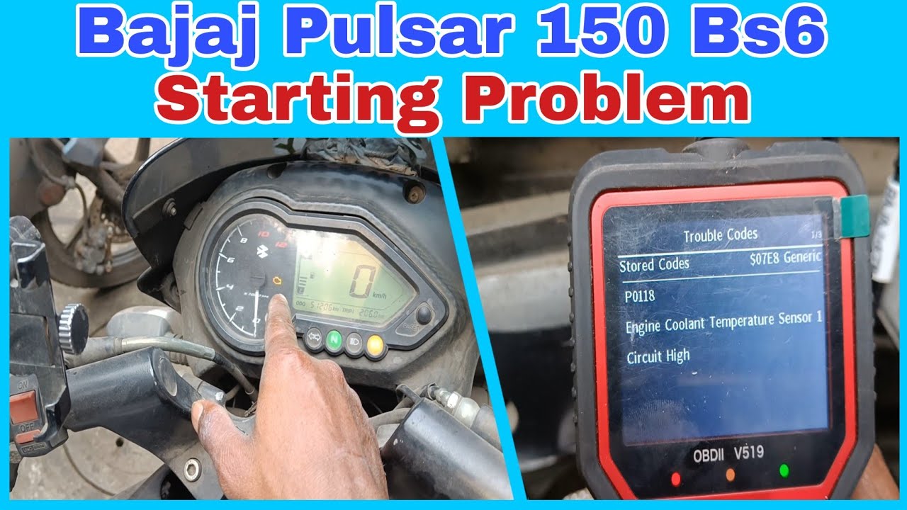 Pulsar 150 Bs6 Starting Problem | Bs6 Bajaj Pulsar Starting Problem | ARUPTOMOTIVE | #130