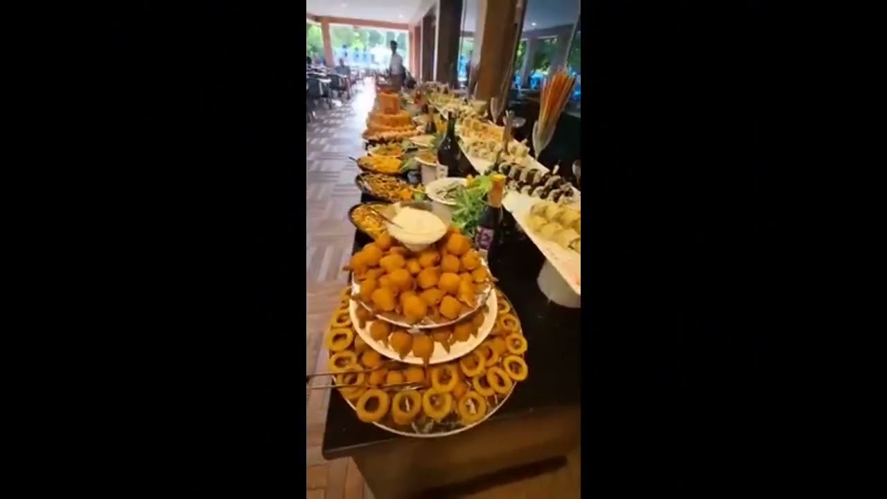 Grand Zaman Beach Hotel Alanya (Turkey) food video