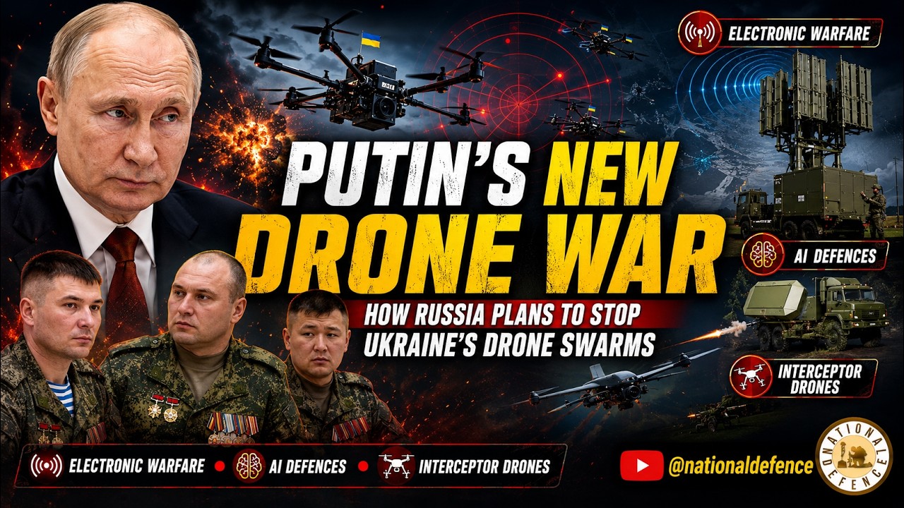Putin's New Strategy Against Ukrainian Drones | Russia's Counter-Drone Revolution Explained