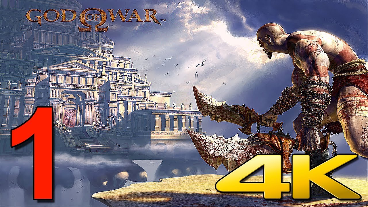 God of War - Walkthrough #1 - PS2 - PCSX2 - 4K - 60FPS