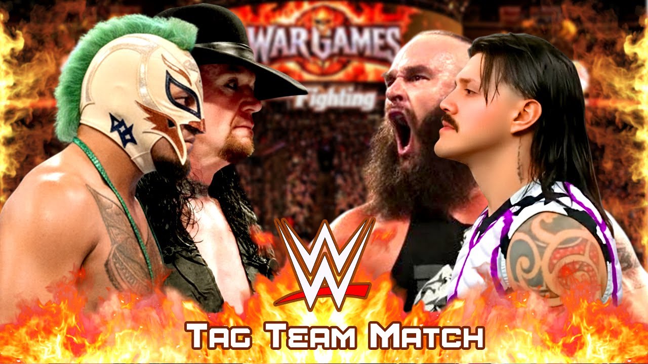 WWE Tag Team Match Rey Mysterio Undertaker vs Dominik Mysterio Braun Strowman 08-Feb-26 | WWE 2K25